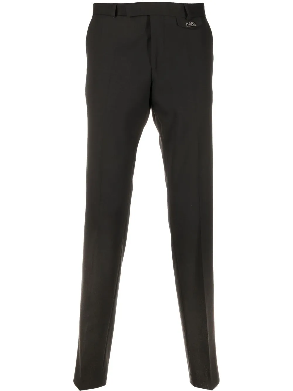 

Karl Lagerfeld pantalones slim - Negro