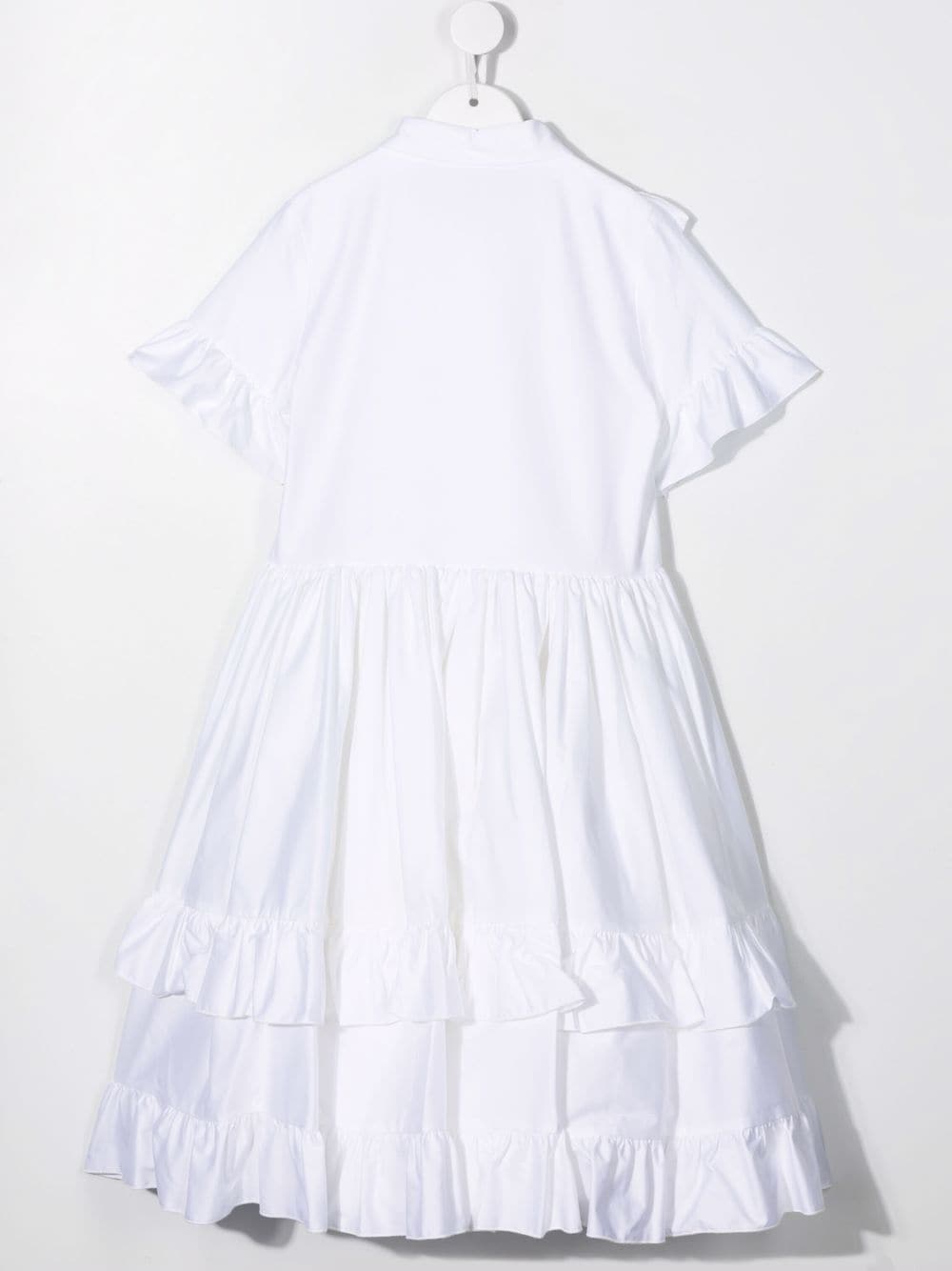 Image 2 of ELIE SAAB JUNIOR ruffled midi shirt dress