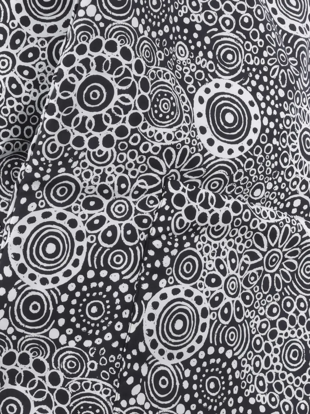 10 Corso Como Circle-pattern Scarf In Black