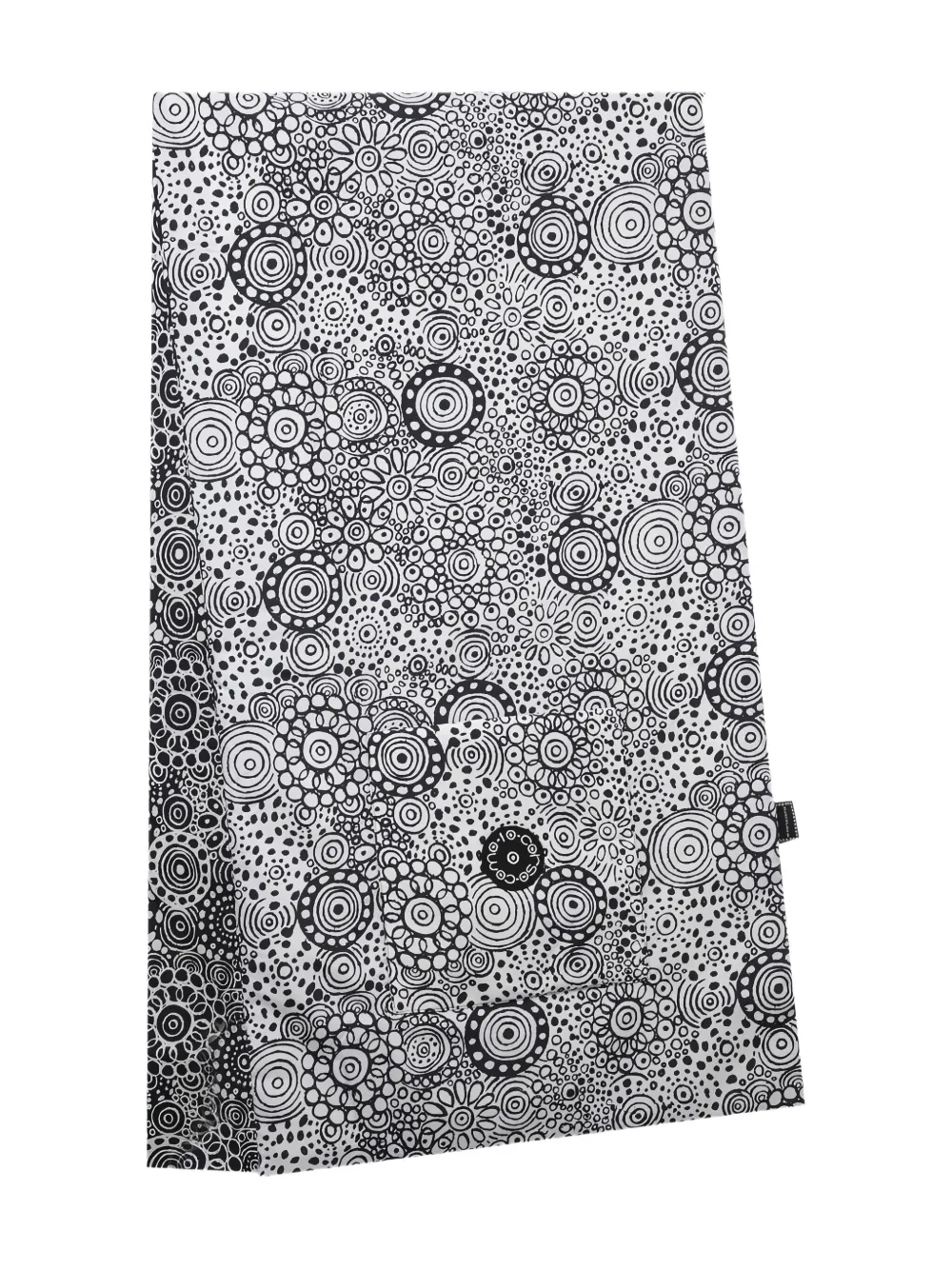 10 Corso Como Circle-pattern Scarf In Black