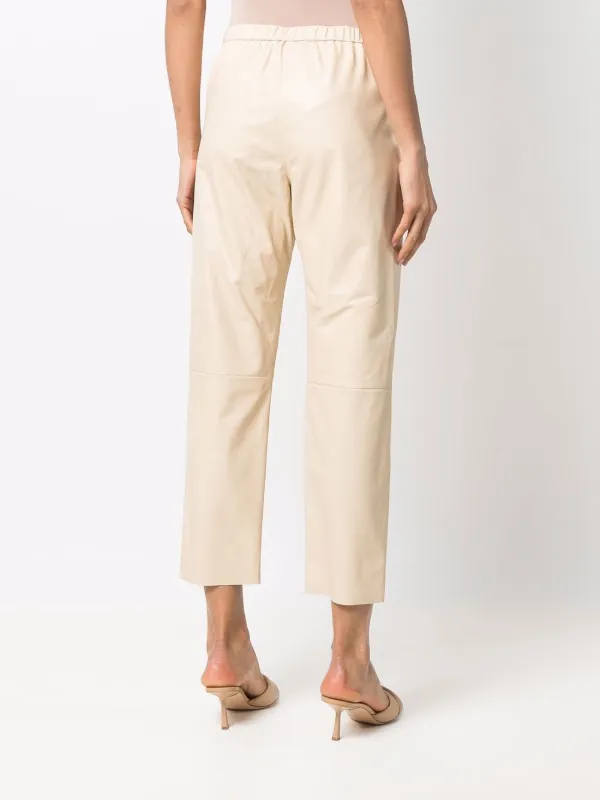 Drome high-waist Leather Cropped 