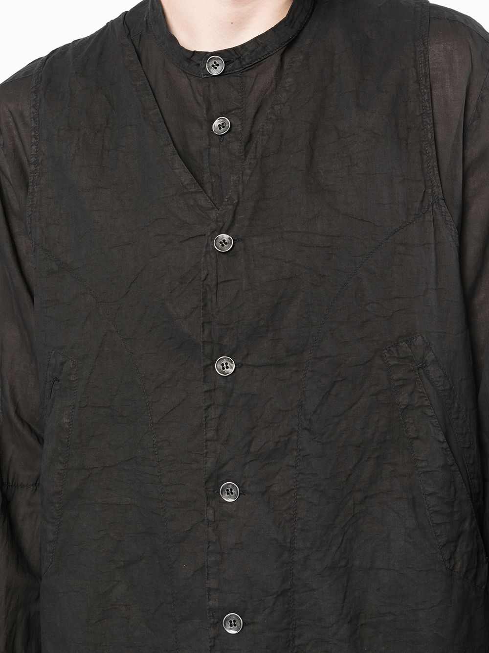 фото Masnada long-sleeve cotton shirt