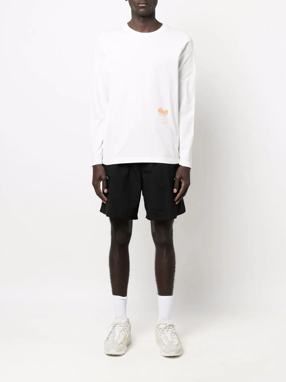 фото Stone island shadow project футболка с логотипом