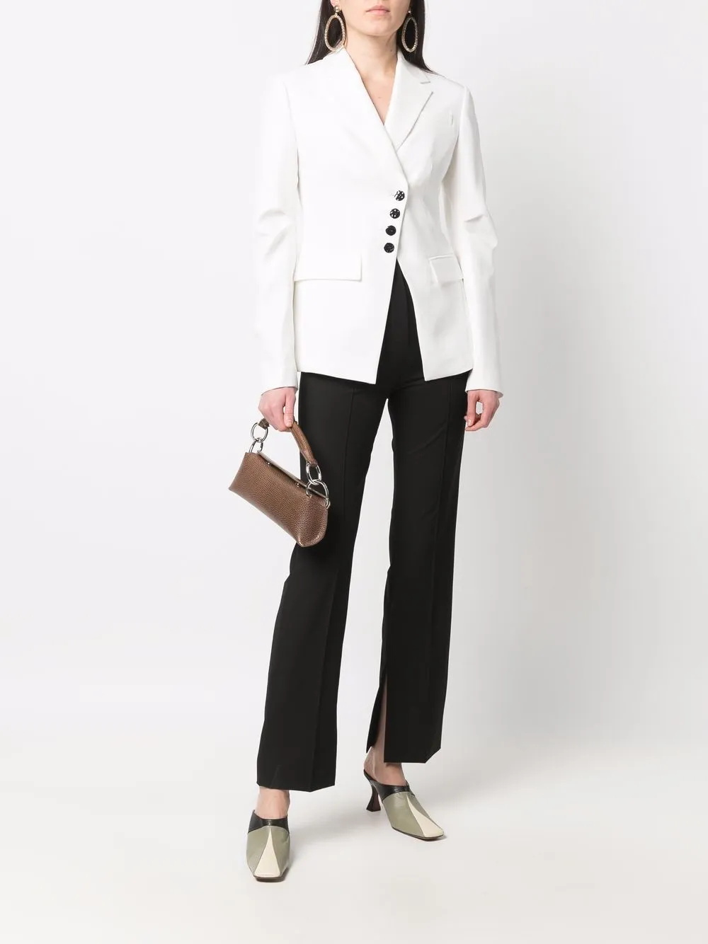 Krizia asymmetric single-breasted blazer | Blazers | Image 2