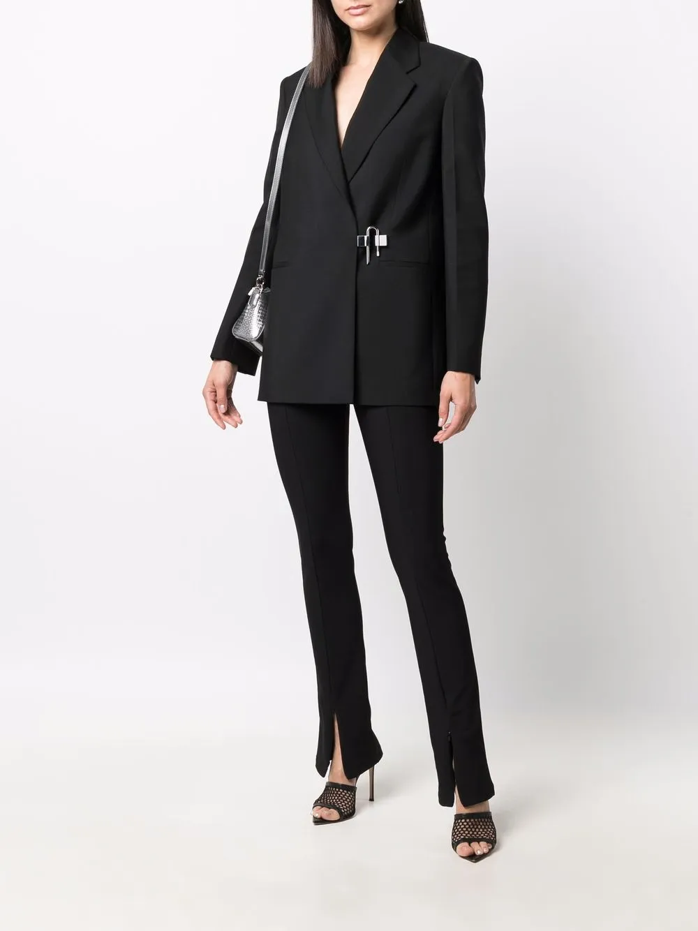 Givenchy padlock-detail wool blazer | Blazers | Image 2