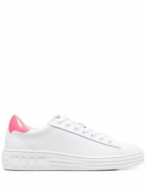 MSGM Iconic cupsole low-top sneakers