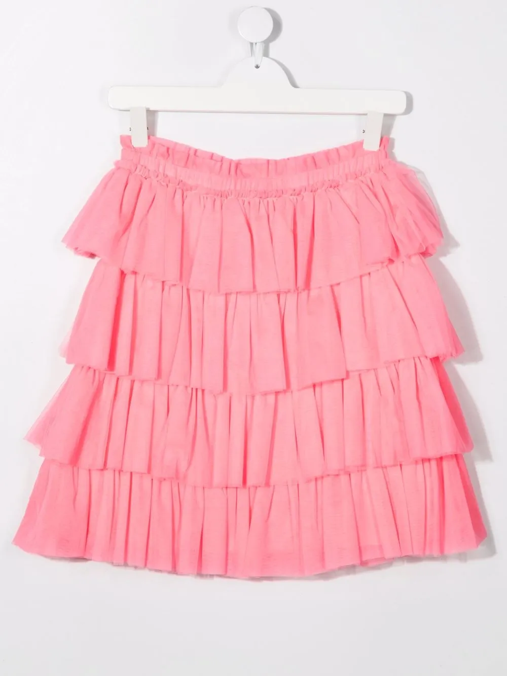 

TWINSET Kids TEEN tiered tulle mini dress - Pink