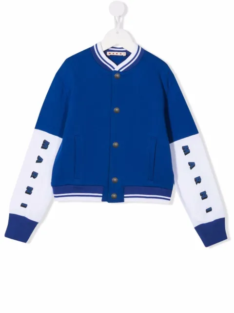 Marni Kids colour-block sports jacket