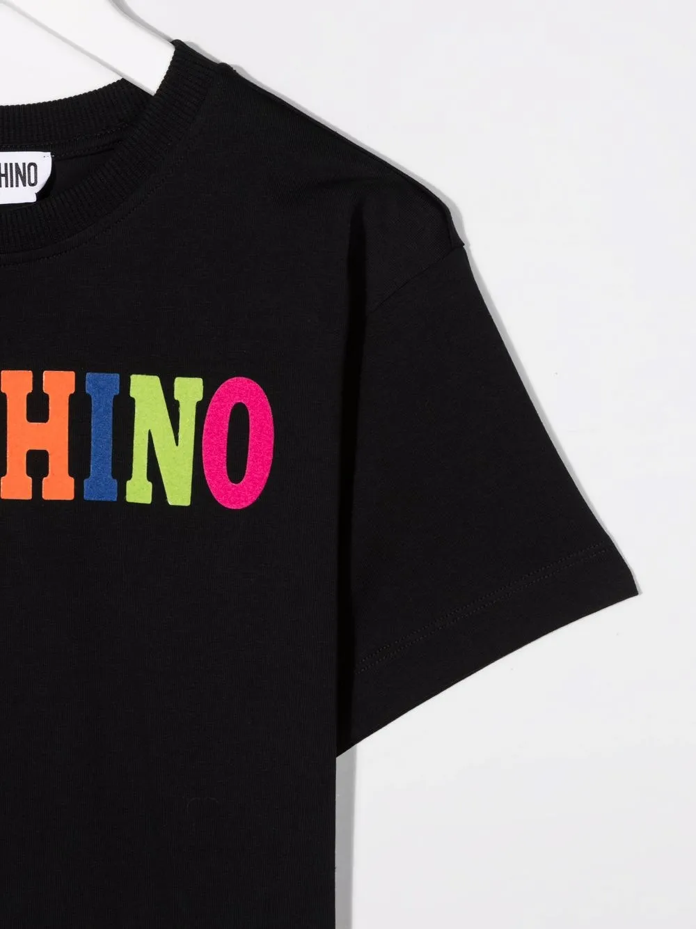 фото Moschino kids платье-футболка с логотипом