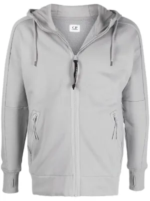 mens cp company zip up moletom com capuz