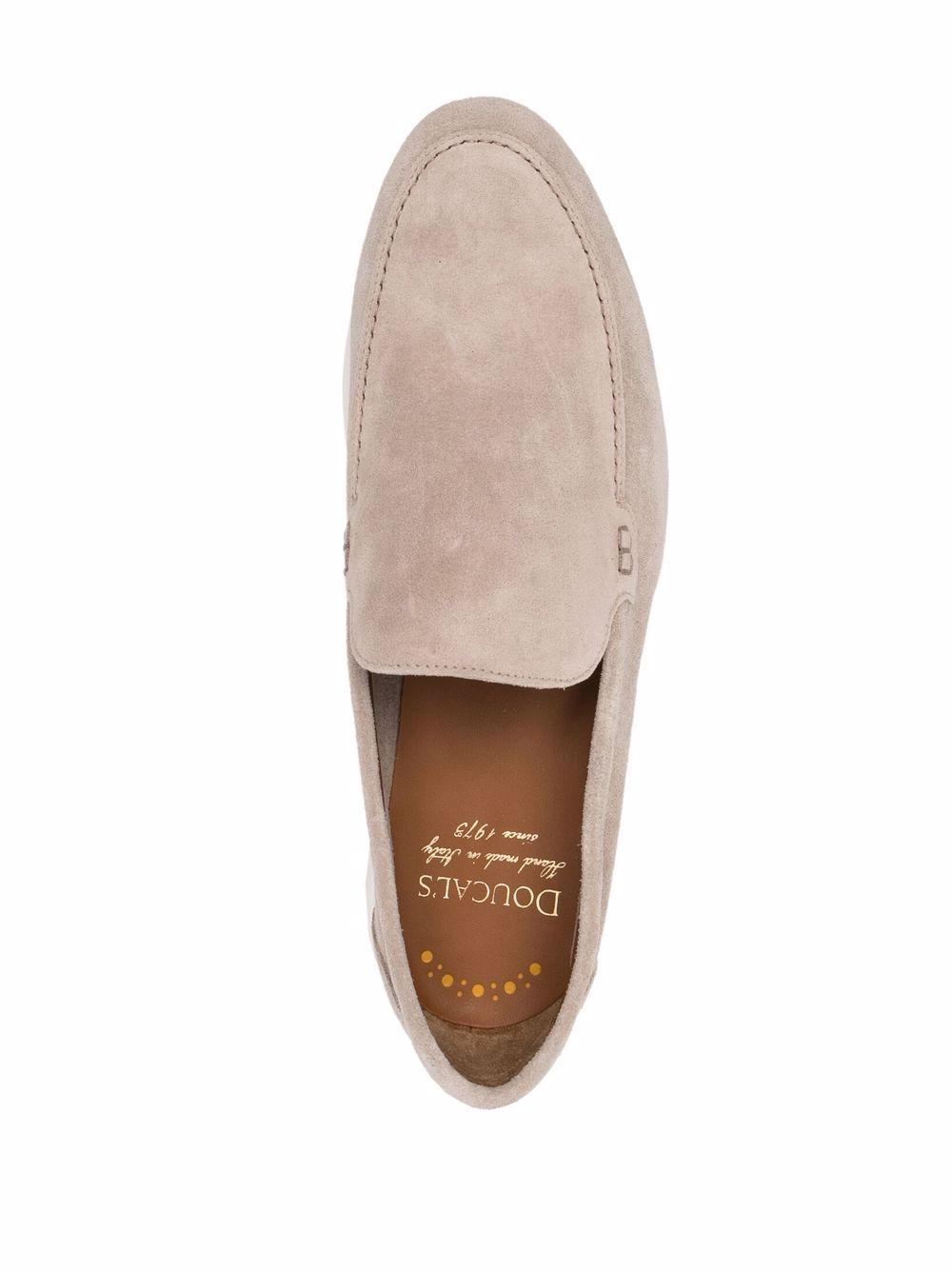 фото Doucal's logo slip-on loafers