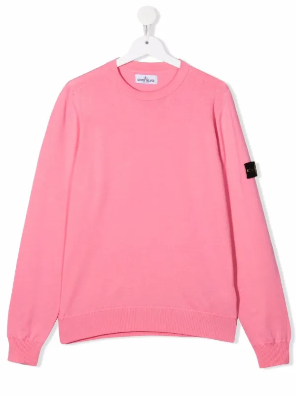 stone island pullover rosa
