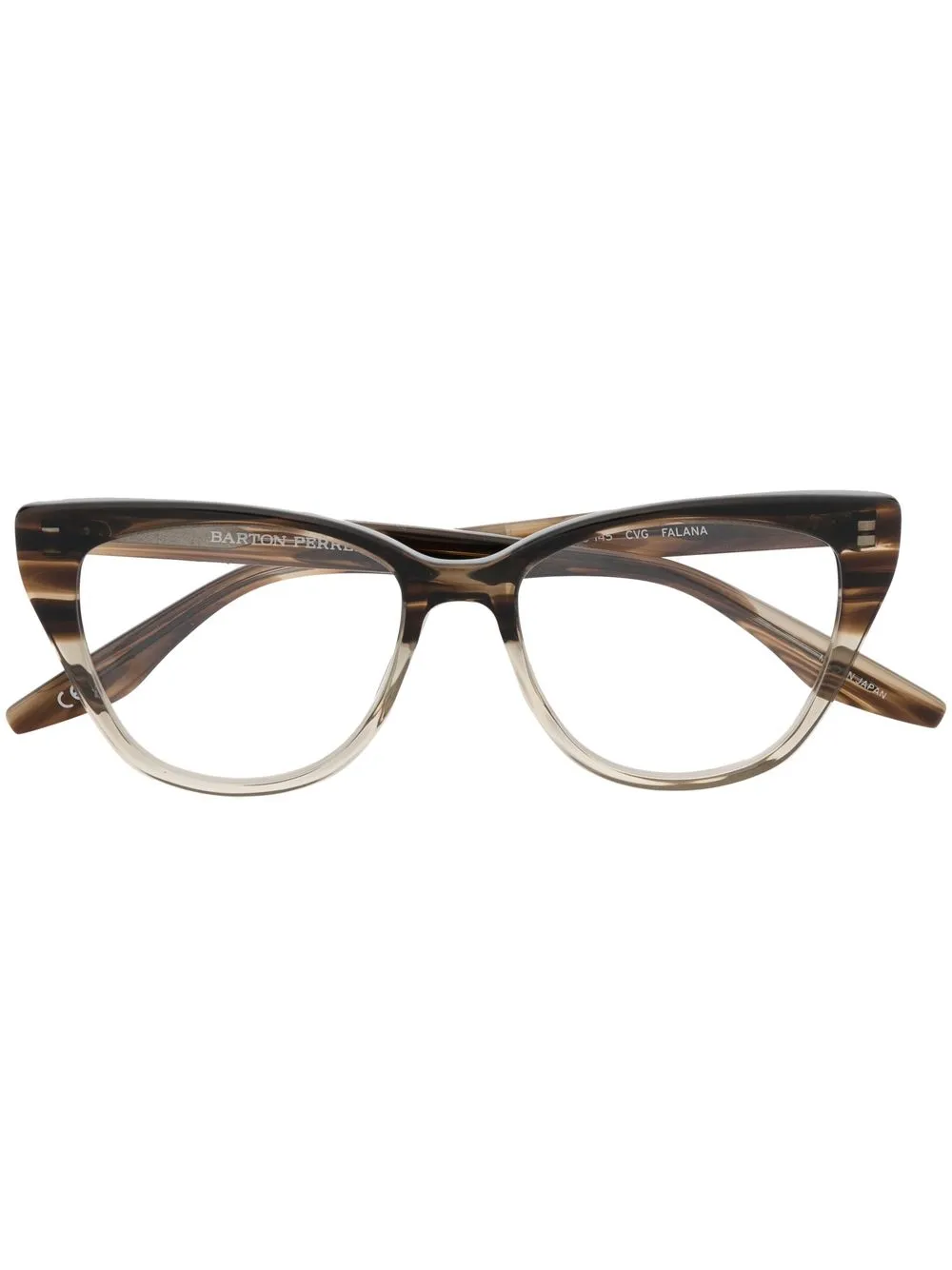 

Barton Perreira lentes con armazón cat eye - Marrón