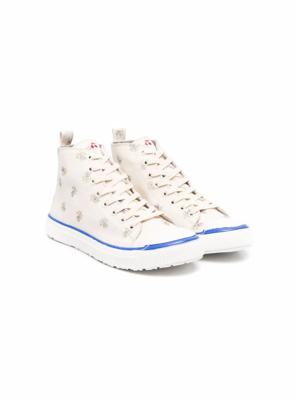 

Bonpoint tenis altos con estampado floral - Neutro