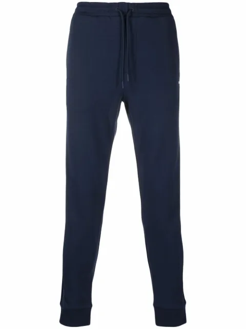 BOSS Calça esportiva de algodão com logo