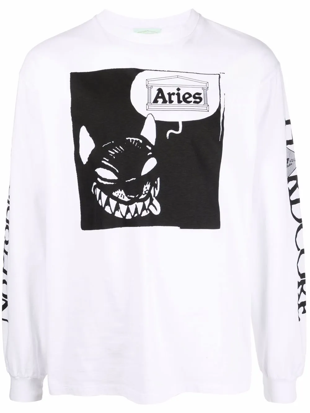 

Aries sudadera Smiley Dog con motivo gráfico - Blanco