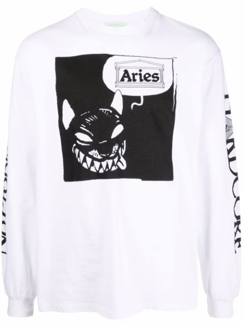 Aries - Smiley Dog graphic sweatshirt