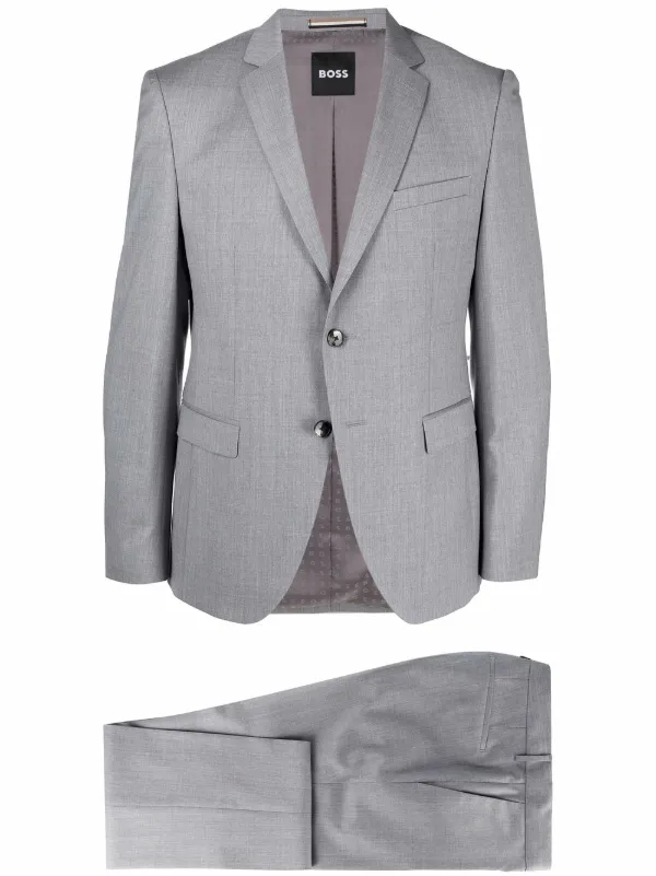 BOSS slim-fit single-breasted Suit 
