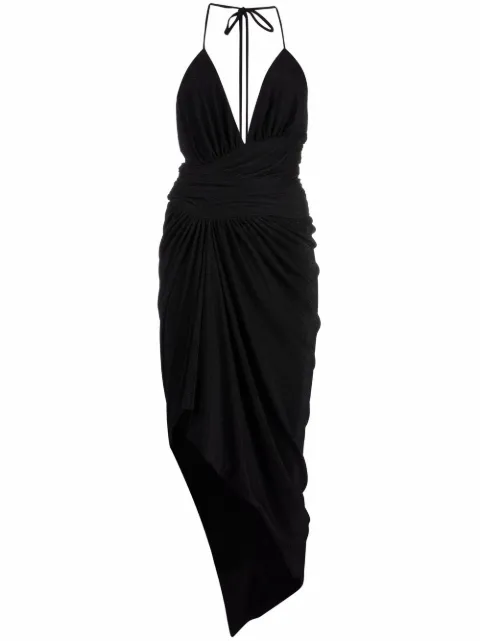 Alexandre Vauthier 루렉스 스트레치 저지 비대칭 드레스 - Farfetch
