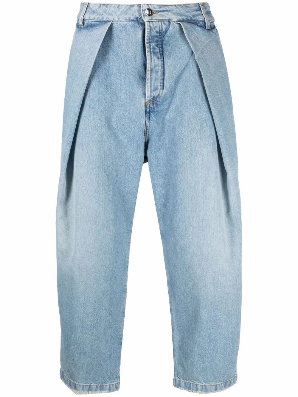 

Balmain jeans plisados - Azul