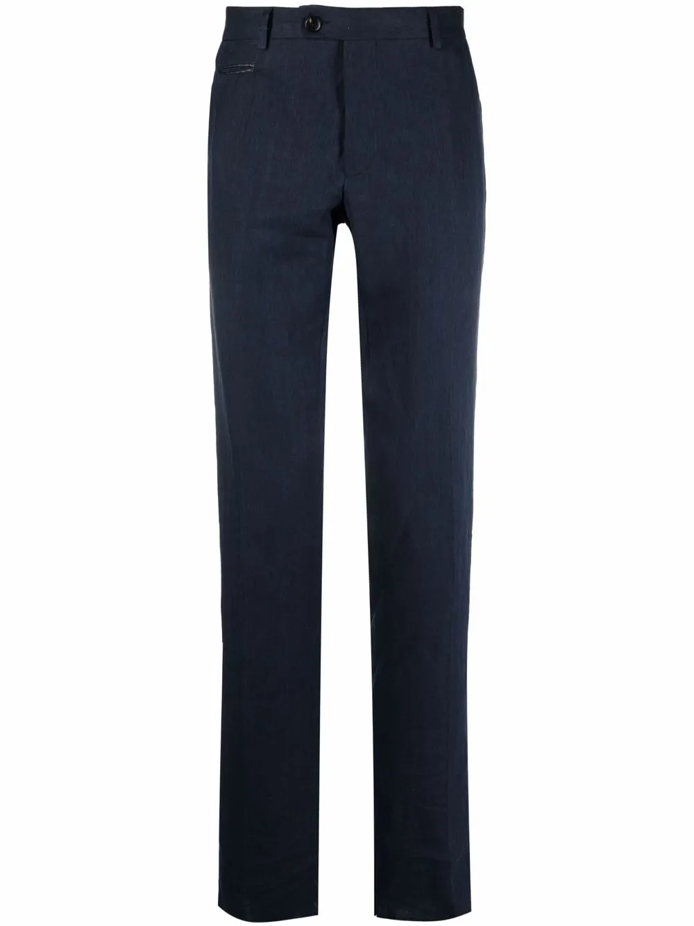 Billionaire slim-fit tailored trousers | Blue | Image 1