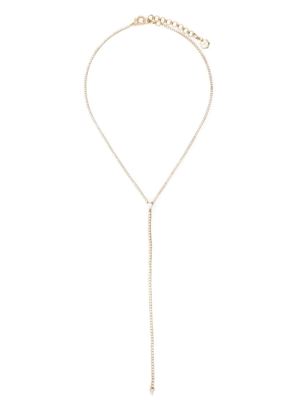 Image 1 of SHAY 18kt yellow gold Infinity diamond necklace