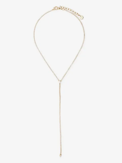 SHAY 18kt yellow gold Infinity diamond necklace