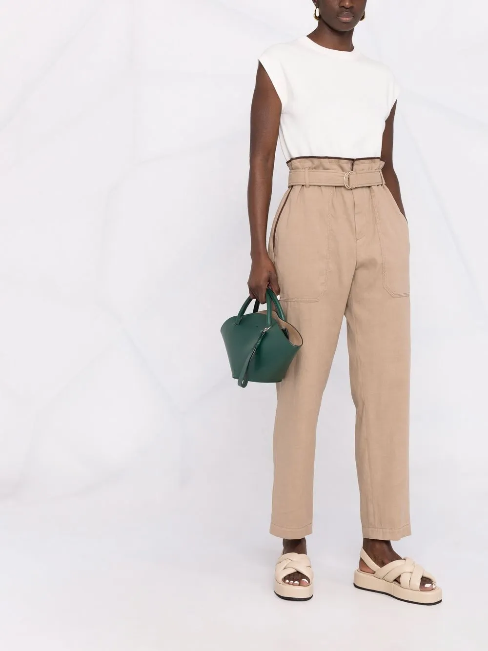 Brunello Cucinelli Kasjmier top Wit