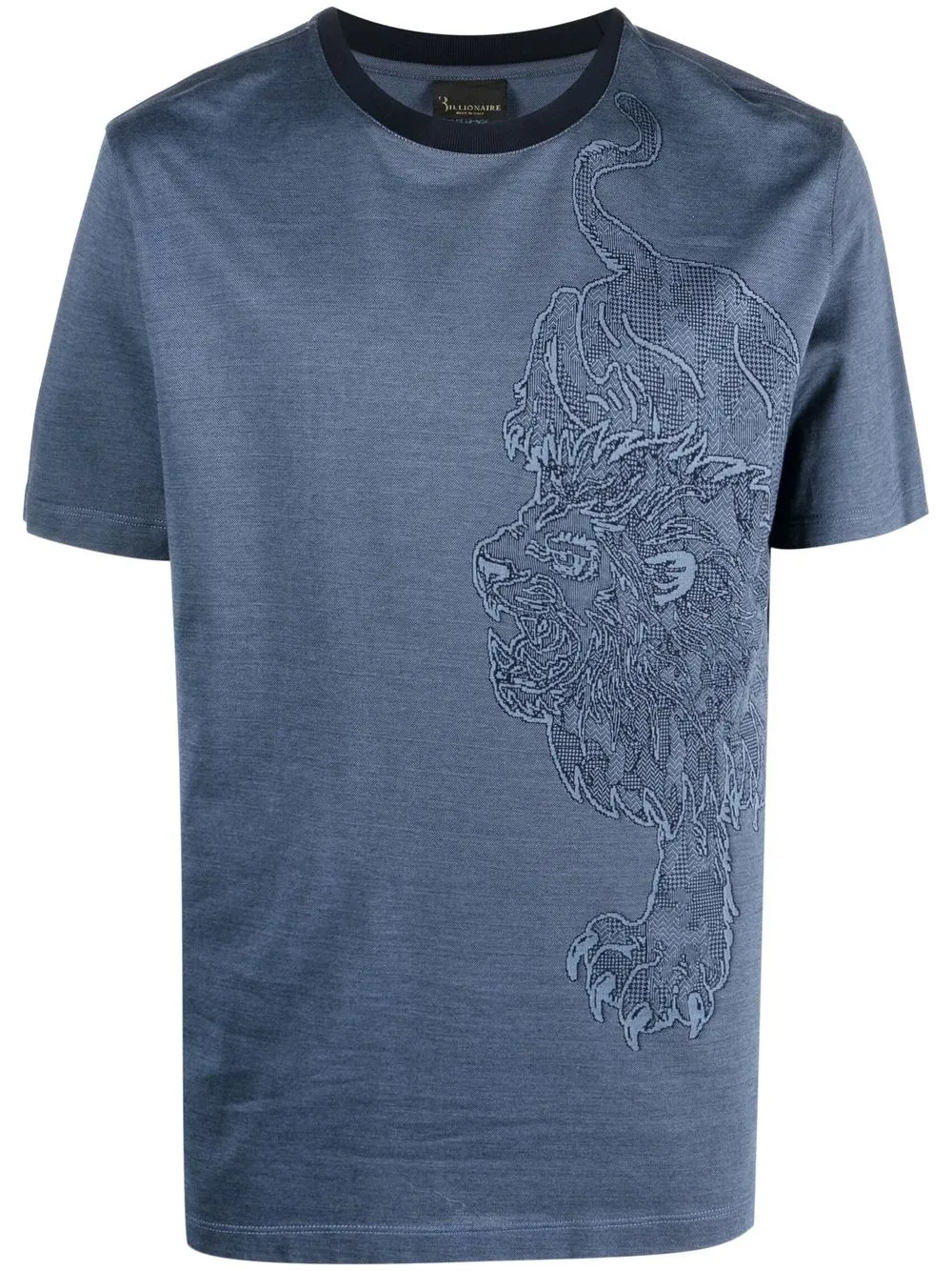 

Billionaire playera con estampado gráfico - Azul