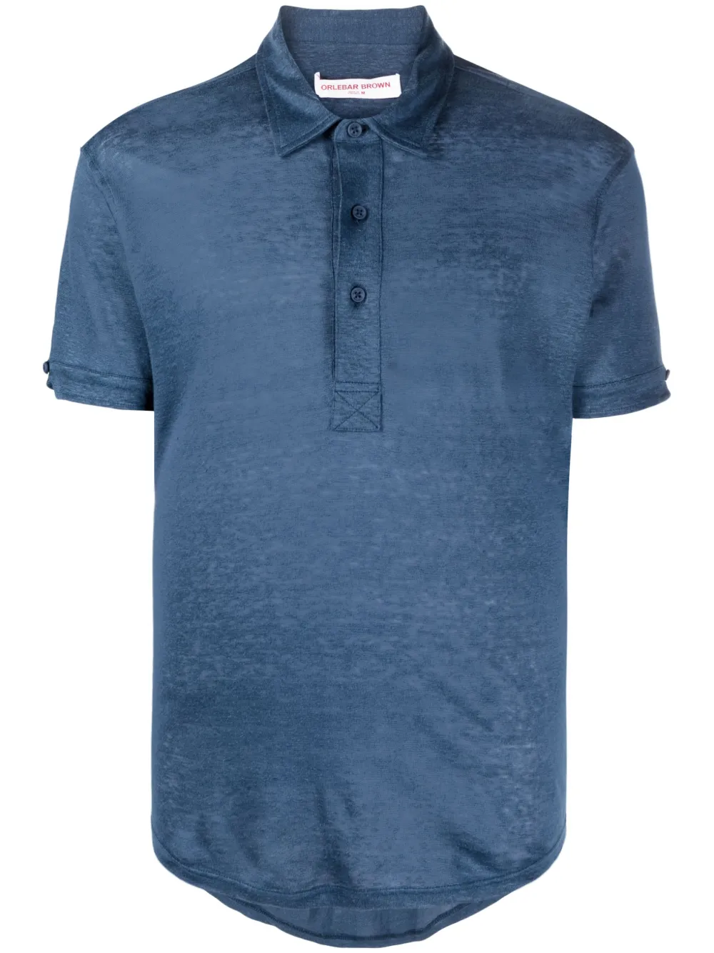 

Orlebar Brown playera tipo polo Sebastian - Azul