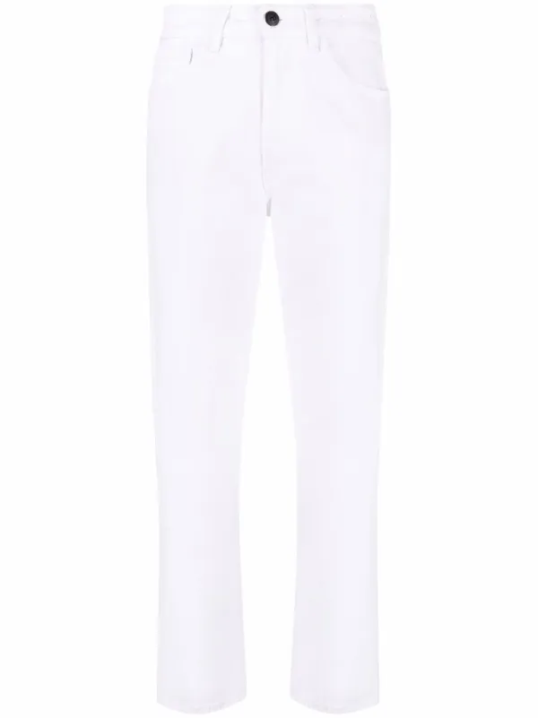 3x1 high-waisted straight-leg Jeans 