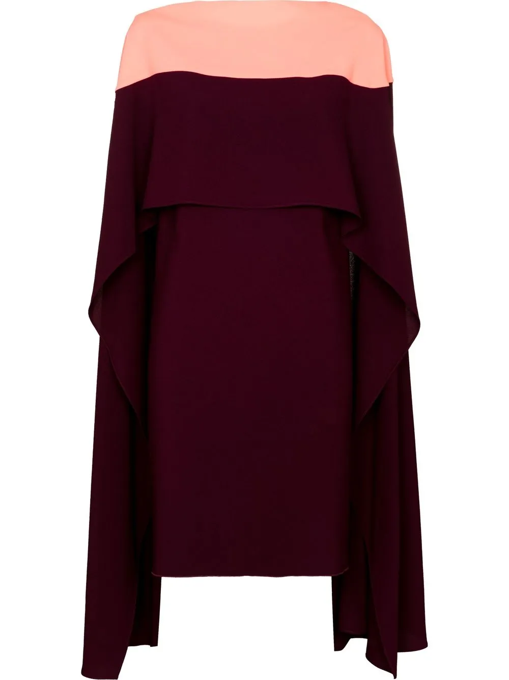 

Roksanda Kaiya cape dress - Red