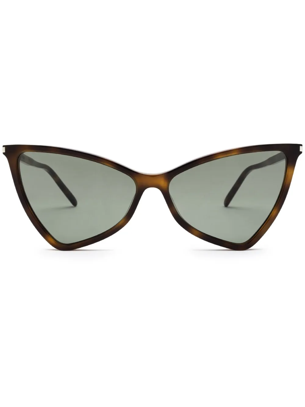 Saint Laurent Eyewear rectangular cat-eye sunglasses | Brown | Image 1