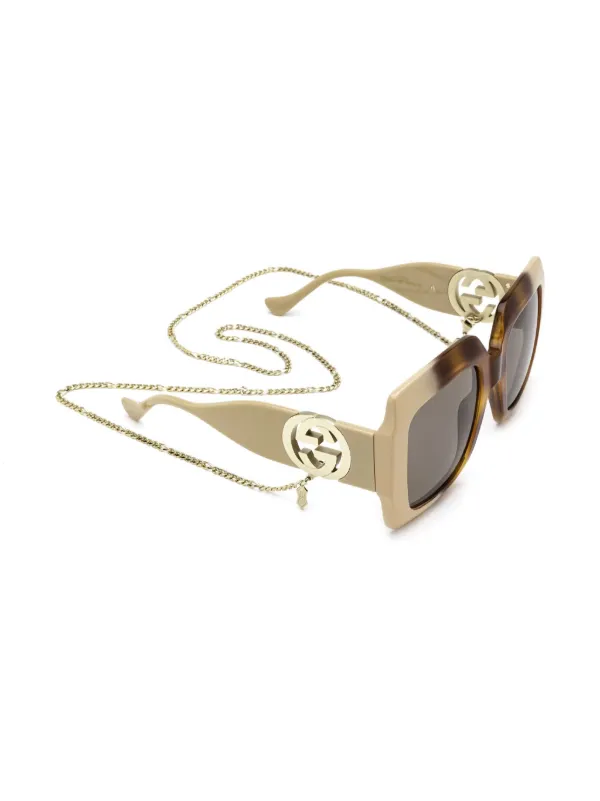 Gucci monogram sunglasses best sale