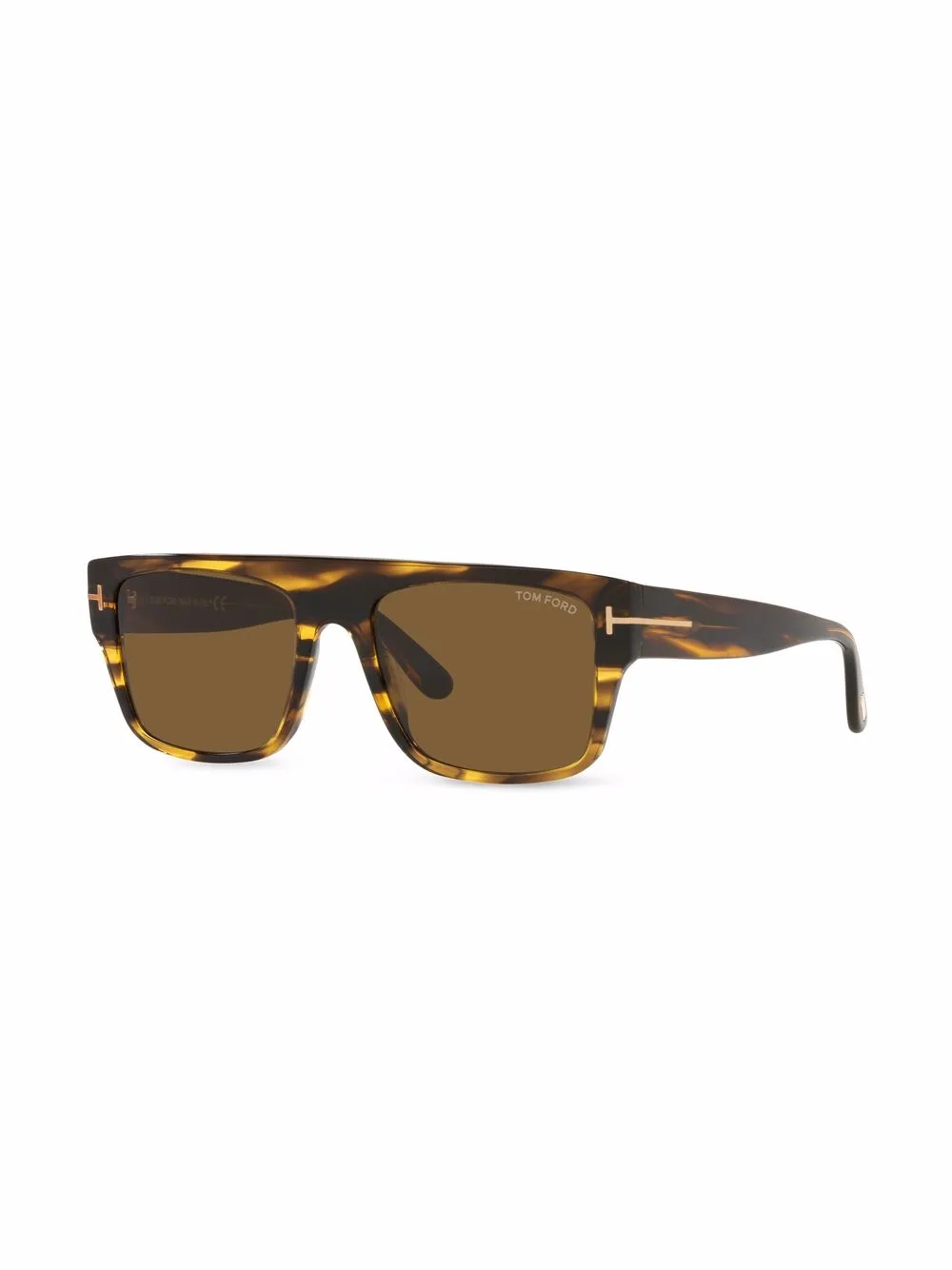 TOM FORD Eyewear tortoiseshell-effect square-frame sunglasses | Image 2