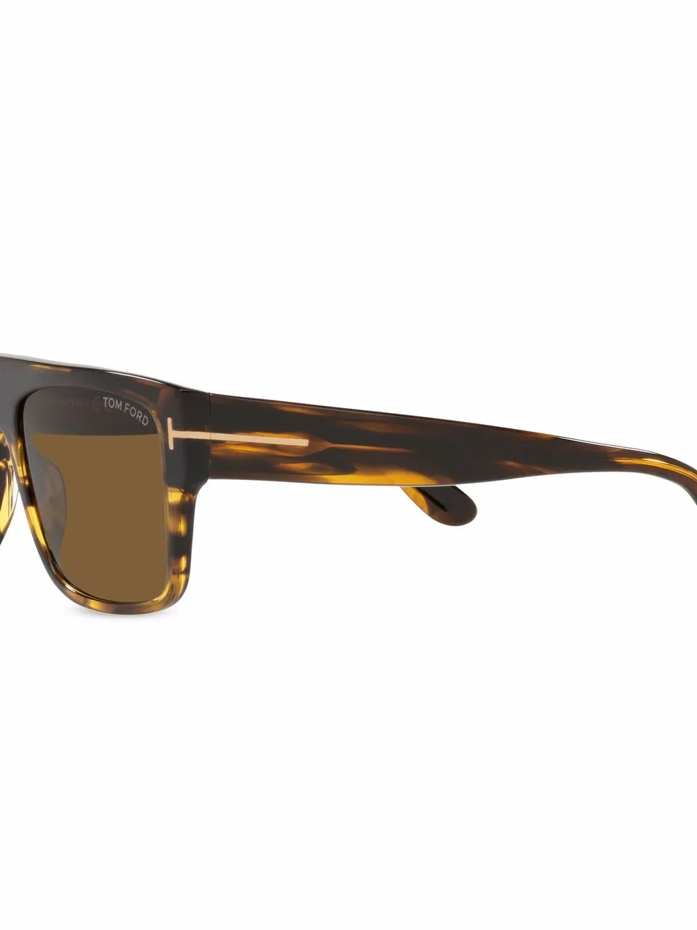 TOM FORD Eyewear tortoiseshell-effect square-frame sunglasses | Sunglasses | Image 3