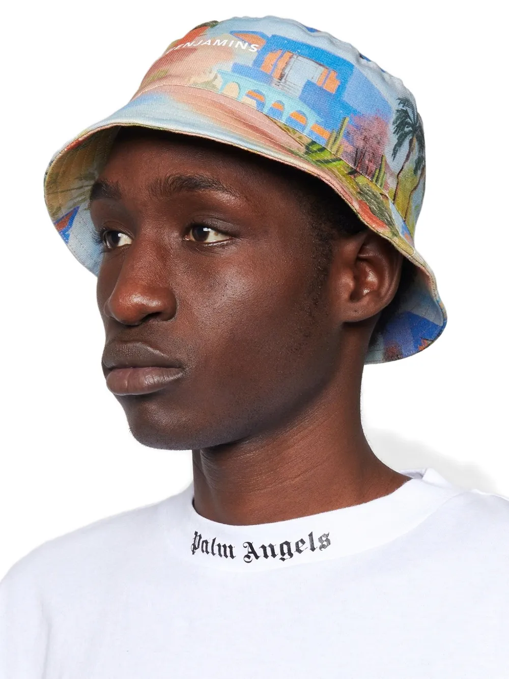 Les Benjamins printed bucket hat | Image 2
