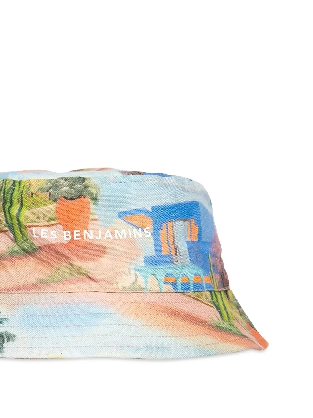 Les Benjamins printed bucket hat | Image 2