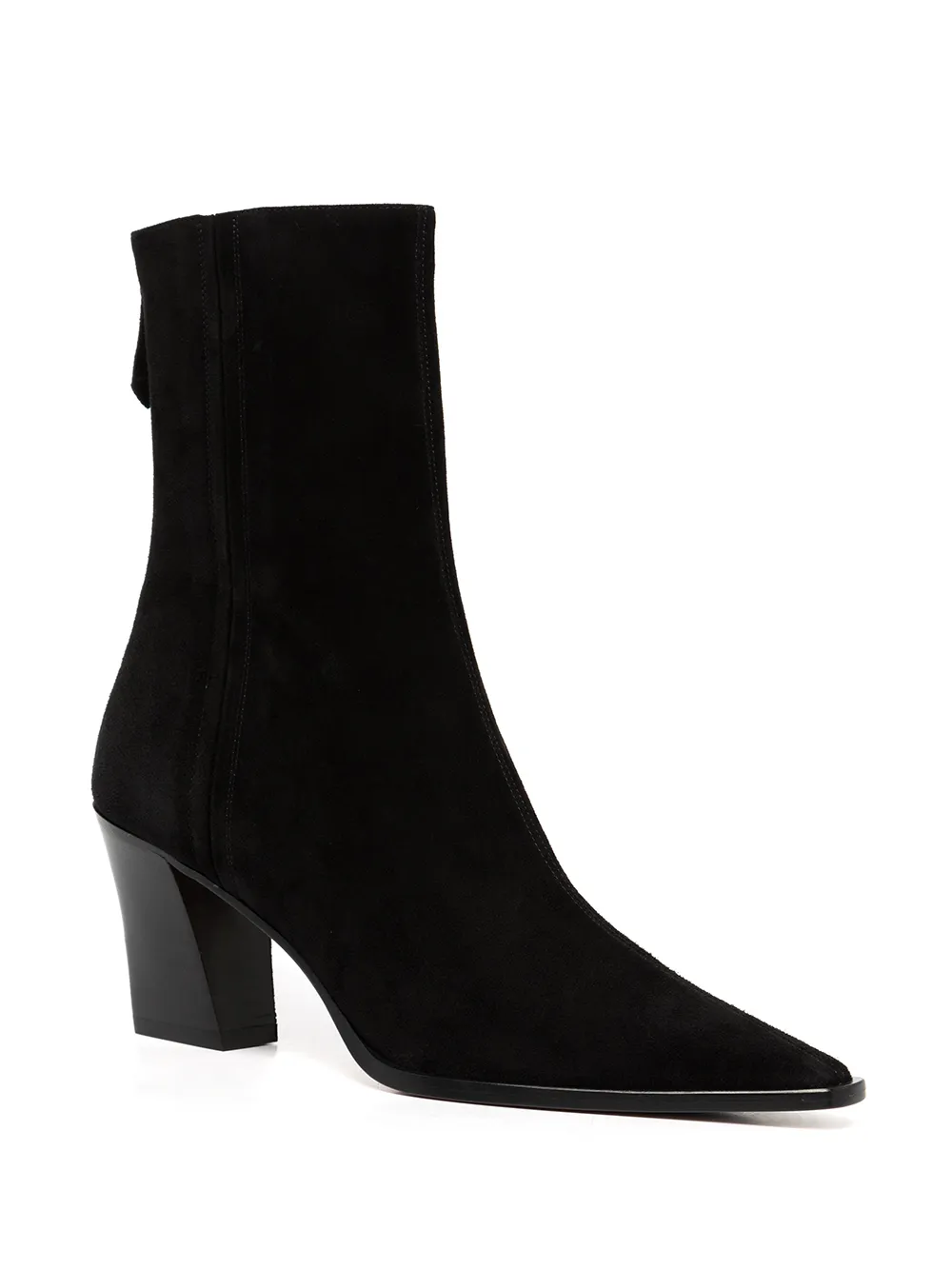 Aquazzura suede ankle boots Black