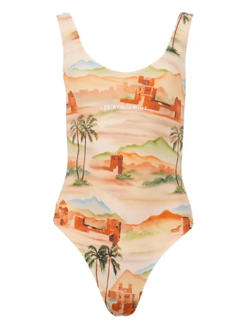 Les Benjamins printed swimsuit