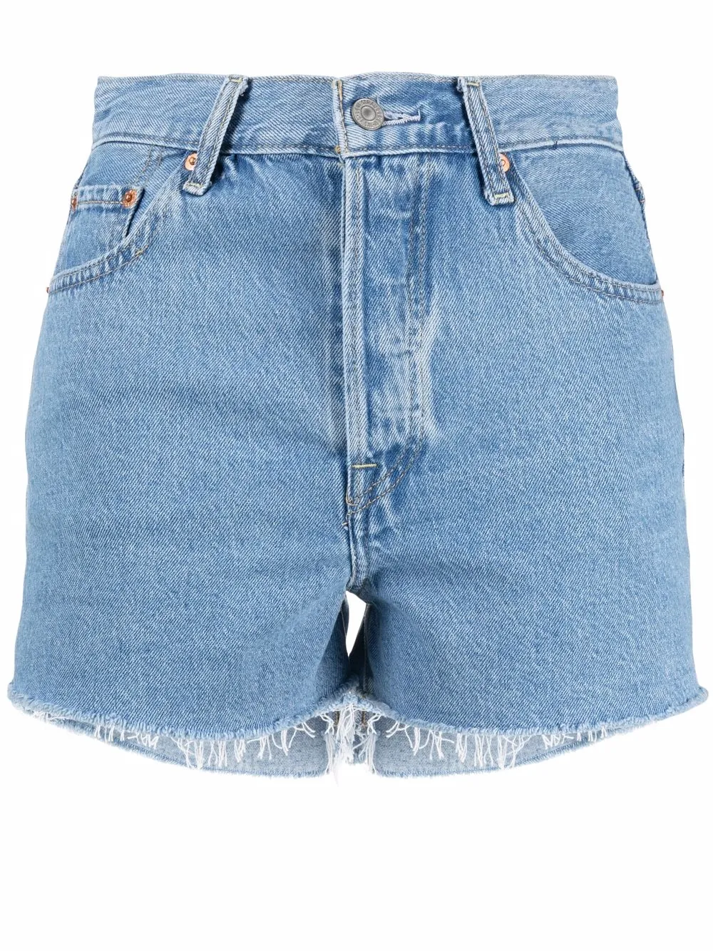 

Levi's shorts de mezclilla Ribcage - Azul