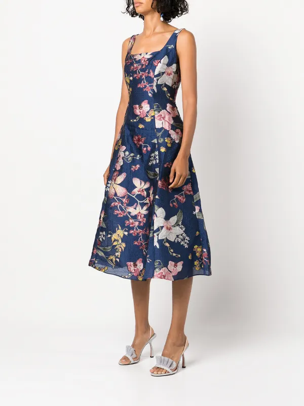 marchesa notte a line dress Butterfly Embroidered Gown by Marchesa Notte