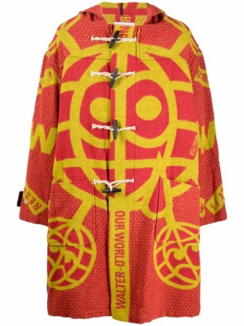 Walter Van Beirendonck Pre-Owned 2000s Puk-Pukcoat hooded coat