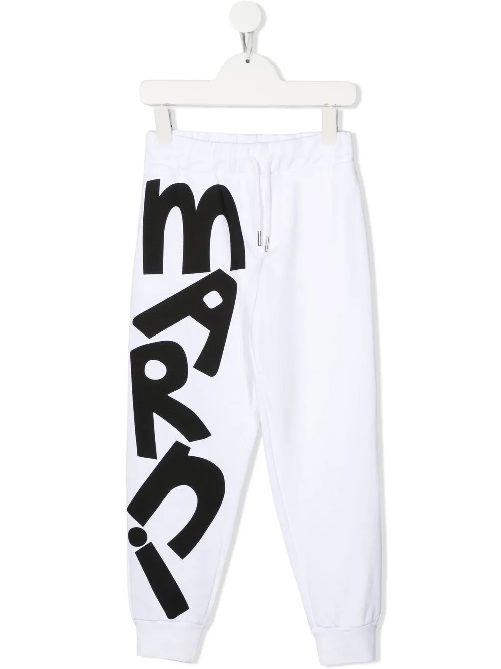 

Marni Kids pants con logo estampado - Blanco