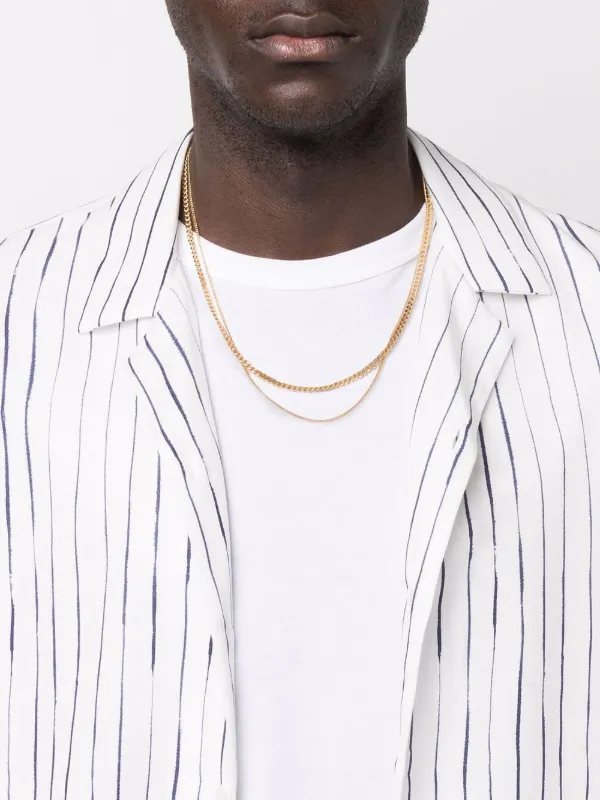 A.P.C. ダブルチェーン ネックレス