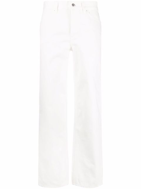 Jil Sander + straight-leg trousers
