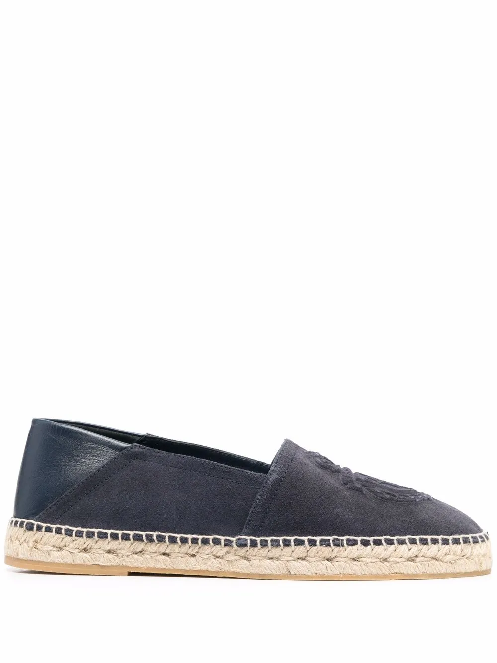 

Billionaire logo-embossed suede espadrilles - Blue