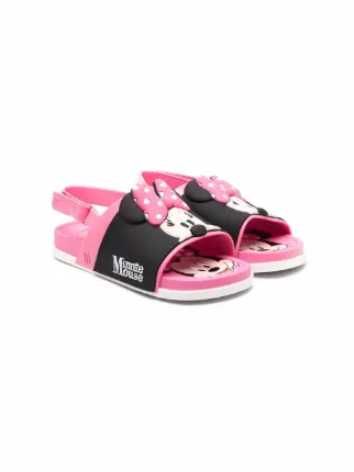 Mini Melissa Mickey Friends Slide Sandals Farfetch