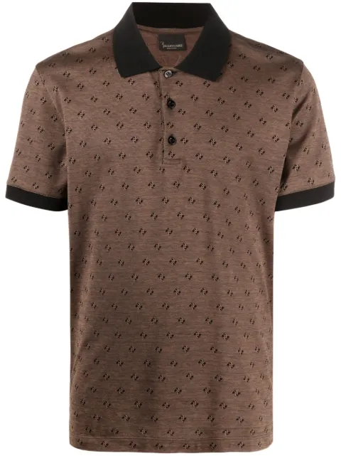 Billionaire logo-embroidered polo shirt