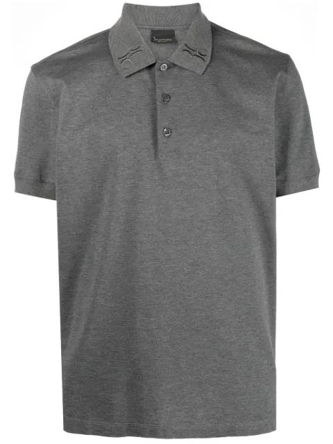 Billionaire logo-embroidered polo shirt
